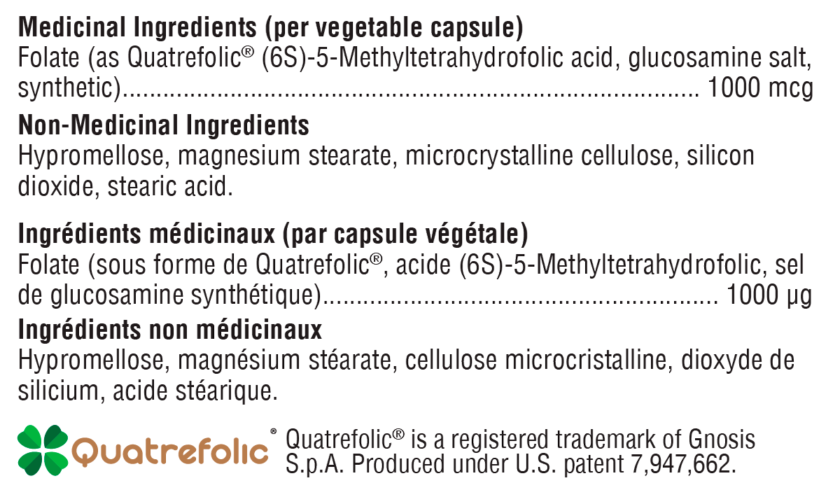 5-MTHF 60 Capsules